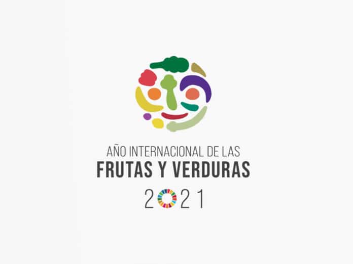 Logo Año Internacional de las Frutas y Verduras