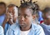 Estudiantes de la escuela 25 de Junho, en Beira (Mozambique)
