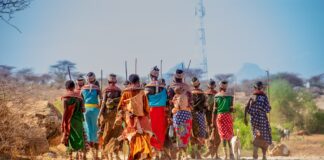 Mujeres Samburu tradicionales