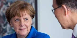 Angela Merkel en Naciones Unidas