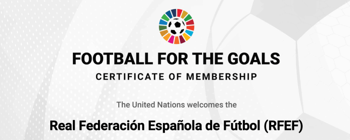 RFEF miembro Fútbol for the Goals