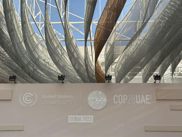 COP28-Sign-Dubai-UN Social Media -Karin Orantes