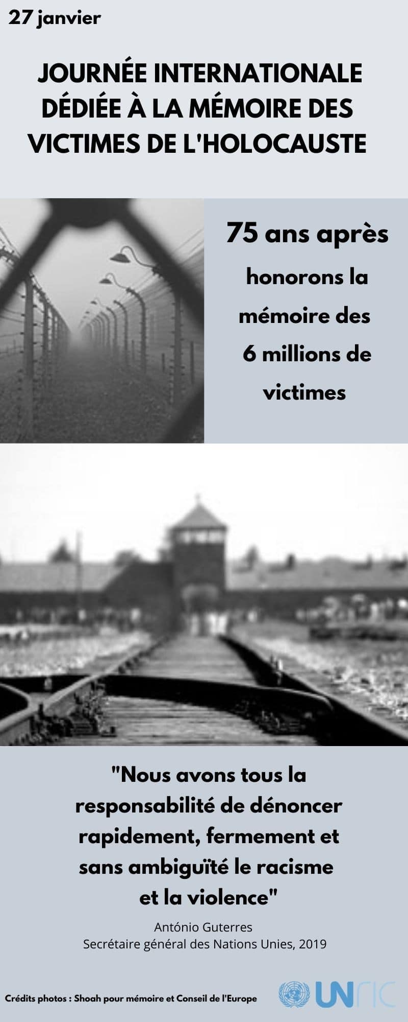 Journée de la mémoire de l'Holocauste