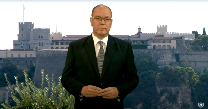 Allocution vidéo du Prince Albert II de Monaco à la 76è Assemblée générale de l’ONU sur le multilatéralisme et le durable