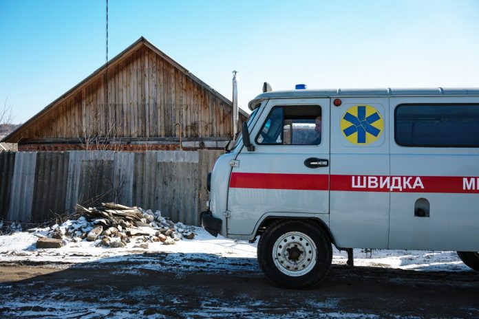 Ambulance en Ukraine