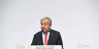 Antonio Guterres au Sommet pour un nouveau Pacte financier global