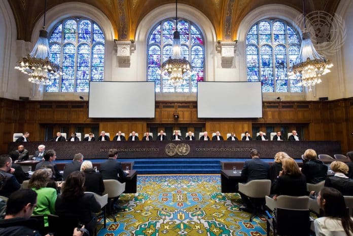 Cour International de Justice à La Haye