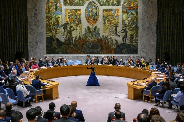 vue conseil de sécurité vote résolution Gaza