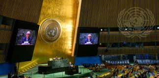 Assemblée générale des Nations Unies en session