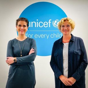 Utanríkisráðherra ræddi við Karin Hulshof vara-forstjóra UNICEF.