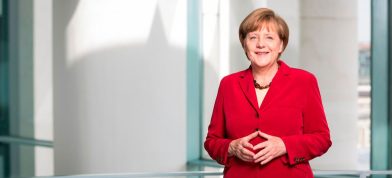 Angela Merkel Nanesn-verðlaunahafinn 2022. 