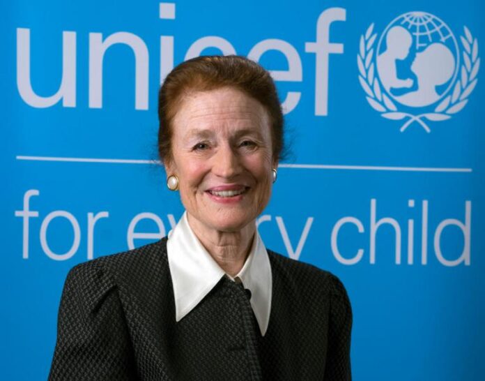 Foto di Henrietta Fore, Direttrice Esecutiva di UNICEF