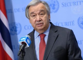 Antonio Guterres Segretario Generale