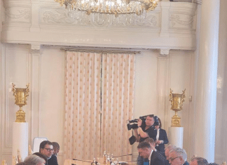 Incontro Lavrov-Guterres (credit: foto dal profilo Twitter del Portavce UN Stephane Dujarric)
