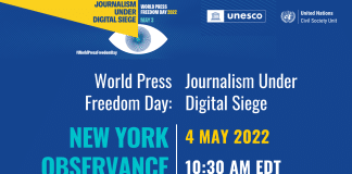 Flyer evento libertà di stampa
