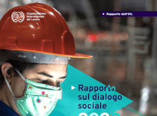 locandina del rapporto sul dialogo sociale 2022 OIL
