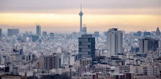 A view of Tehran, Iran's capital city