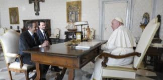 IAEA Director General Rafael Mariano Grossi met with His Holiness Pope Francis at the Vatican