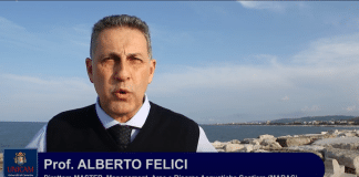 Il professore Alberto Felici parla in primo piano