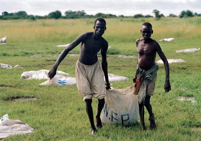 WFP L'Operazione Lifeline aiuta gli sfollati nel Sudan meridionale