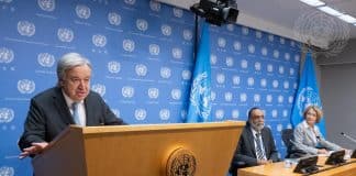 Dichiarazione del Segretario generale sulla situazione umanitaria a Gaza. UN Photo/Eskinder Debebe