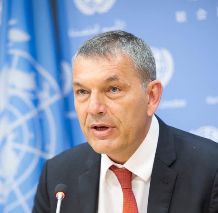 Philippe Lazzarini, Commissario generale dell'UNRWA