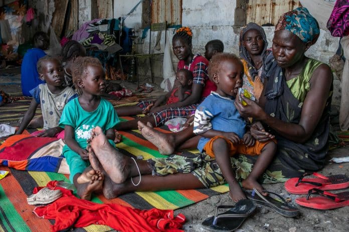 Sud Sudan, allarme WFP: la crisi climatica spinge la malnutrizione a livelli senza precedenti nelle aree alluvionate