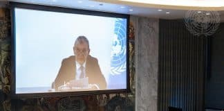 Philippe Lazzarini, Commissario Generale, interviene alla Commissione Consultiva sull'UNRWA