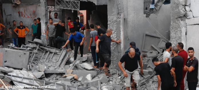 Rapporto dell'UNRWA n. 24 sulla situazione nella Striscia di Gaza e in Cisgiordania, compresa Gerusalemme Est (informazioni valide al 6 novembre 2023 alle 19:30 ora locale)