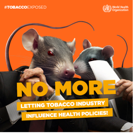La nuova campagna dell'OMS mette in luce le tattiche dell'industria del tabacco per influenzare le politiche di salute pubblica