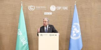 Dichiarazione del Segretario Generale dell'ONU alla chiusura della Conferenza delle Nazioni Unite sui cambiamenti climatici COP28