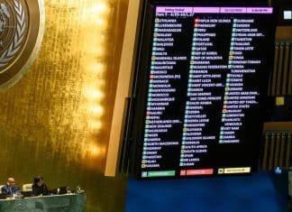 Riunita in sessione d'emergenza, l'Assemblea Generale delle Nazioni Unite vota a larga maggioranza per un immediato cessate il fuoco umanitario. Il testo della risoluzione in italiano