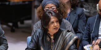 La Rappresentante speciale del Segretario generale delle Nazioni Unite per la violenza sessuale nei conflitti, Pramila Patten, in visita in Israele e nella Cisgiordania occupata. UN Photo/Eskinder Debebe