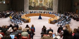 Il rifiuto della soluzione dei due Stati da parte della leadership israeliana è "inaccettabile", dice Guterres al Consiglio di Sicurezza. UN Photo/Eskinder Debebe