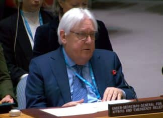 Martin Griffiths, ora ex capo dell'Ufficio per il coordinamento degli affari umanitari (OCHA)