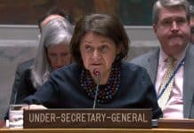 Sottosegretario Generale Rosemary A. Dicarlo - Osservazioni al Consiglio di Sicurezza