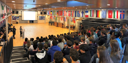 UNIDO bezocht de Britse School van Brussel