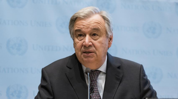 FNs generalsekretær António Guterres sier at gjenoppbyggingen etter COVID-19-pandemien må føre til en annen slags økonomi