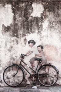 Sykkel som gatekunst