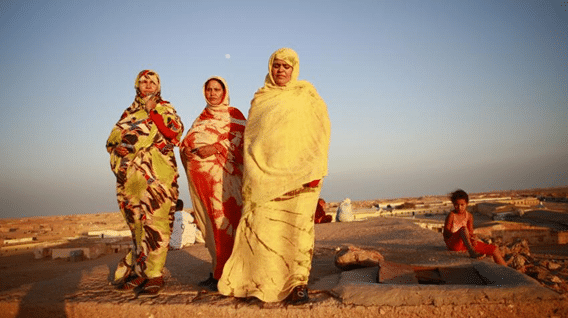 Beduiner i Vest-Sahara