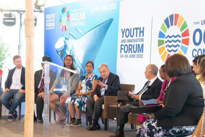 FNs generalsekretær på ungdomsforum