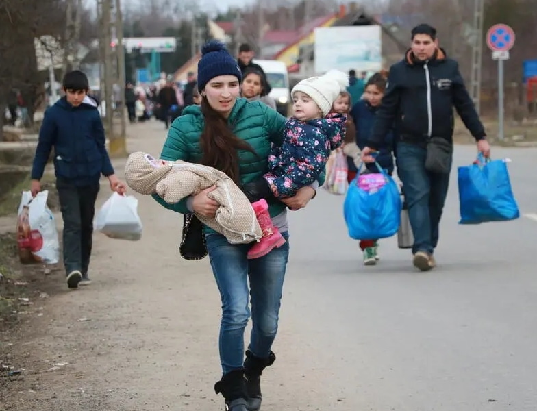 Ukraina-flukt-flyktninger