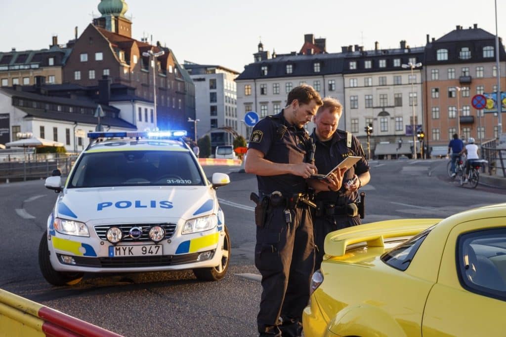 Stockholm-politi-trafikk