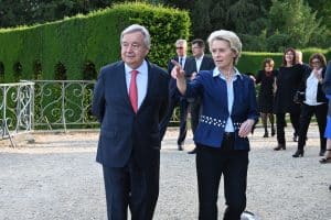 Ursula von der Leyen-António Guterres-EU-FN