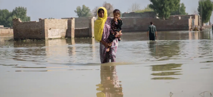 Oversvømmelse i Pakistan