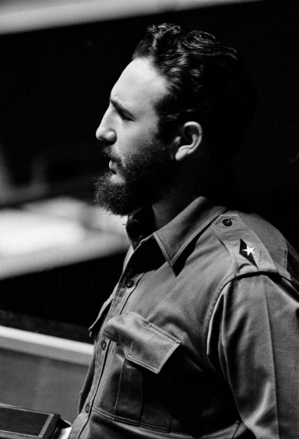 Fidel Castro, Primeiro-Ministro de Cuba, fala à Assembleia Geral a 26 Setembro de 1960 Organização das Nações Unidas, Nova Iorque