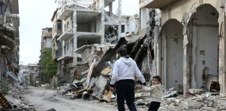 Destruição na Síria