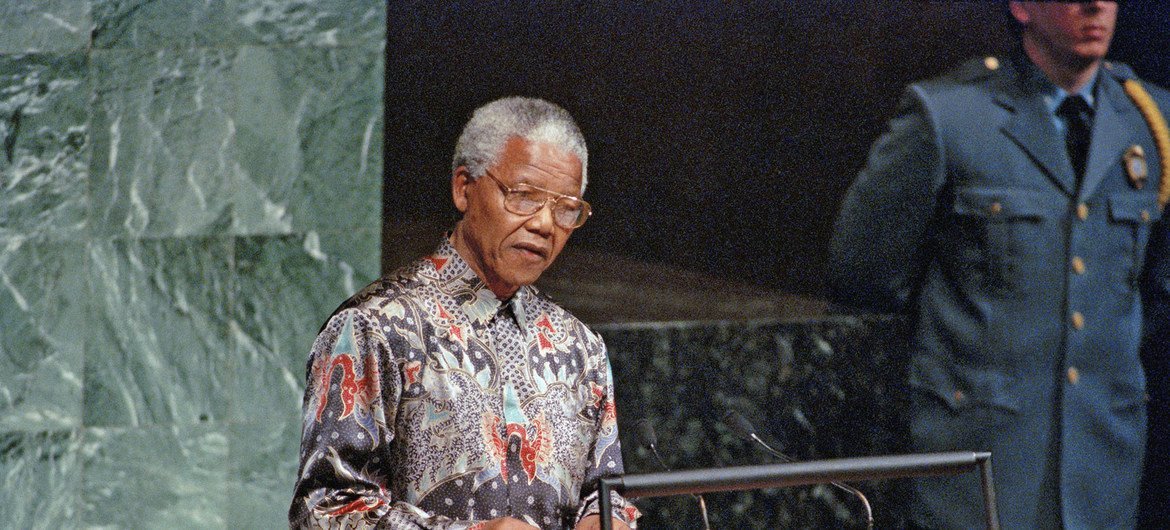 ONU enaltece Nelson Mandela como homem que promoveu a cura de comunidades 