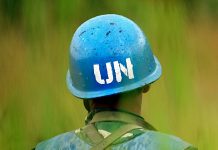FN:s fredsbevarande soldat
