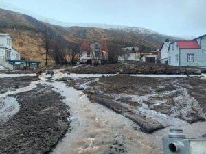 Seyðisfjörður efter jordskredet